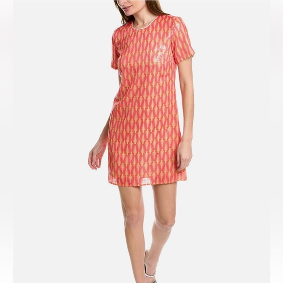 NWT Donna Morgan Sequin‎ Shift Dress Size 8 - Picture 1 of 6